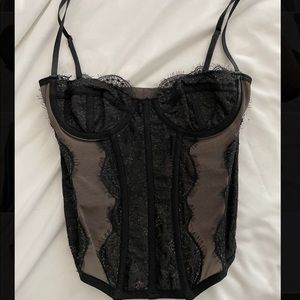 Black Modern Love Corset